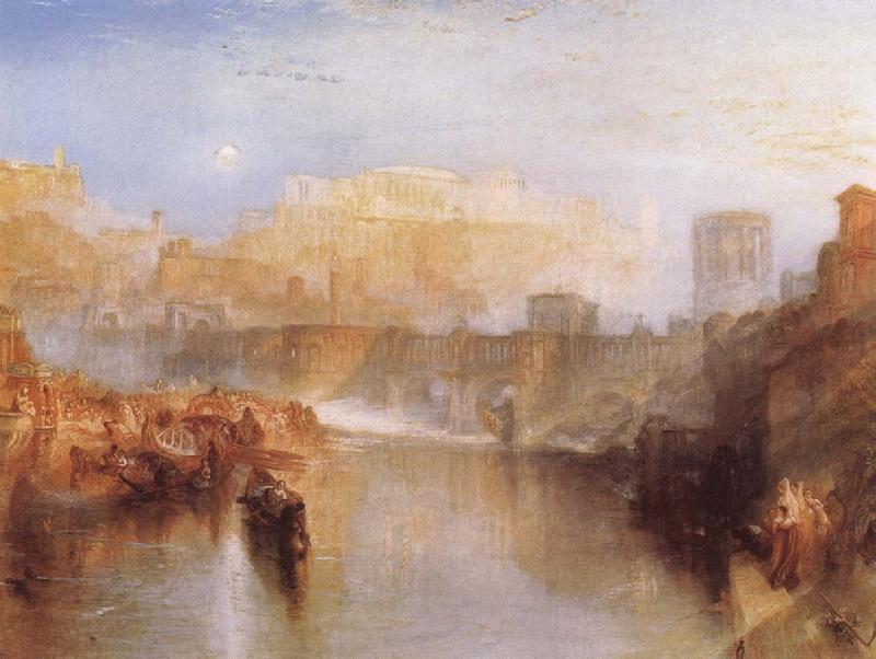 J.M.W. Turner Agrippina landing with the Ashes of Germanicus China oil painting art